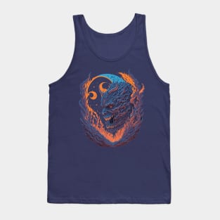 The Devil at Night Time Lightings Tank Top